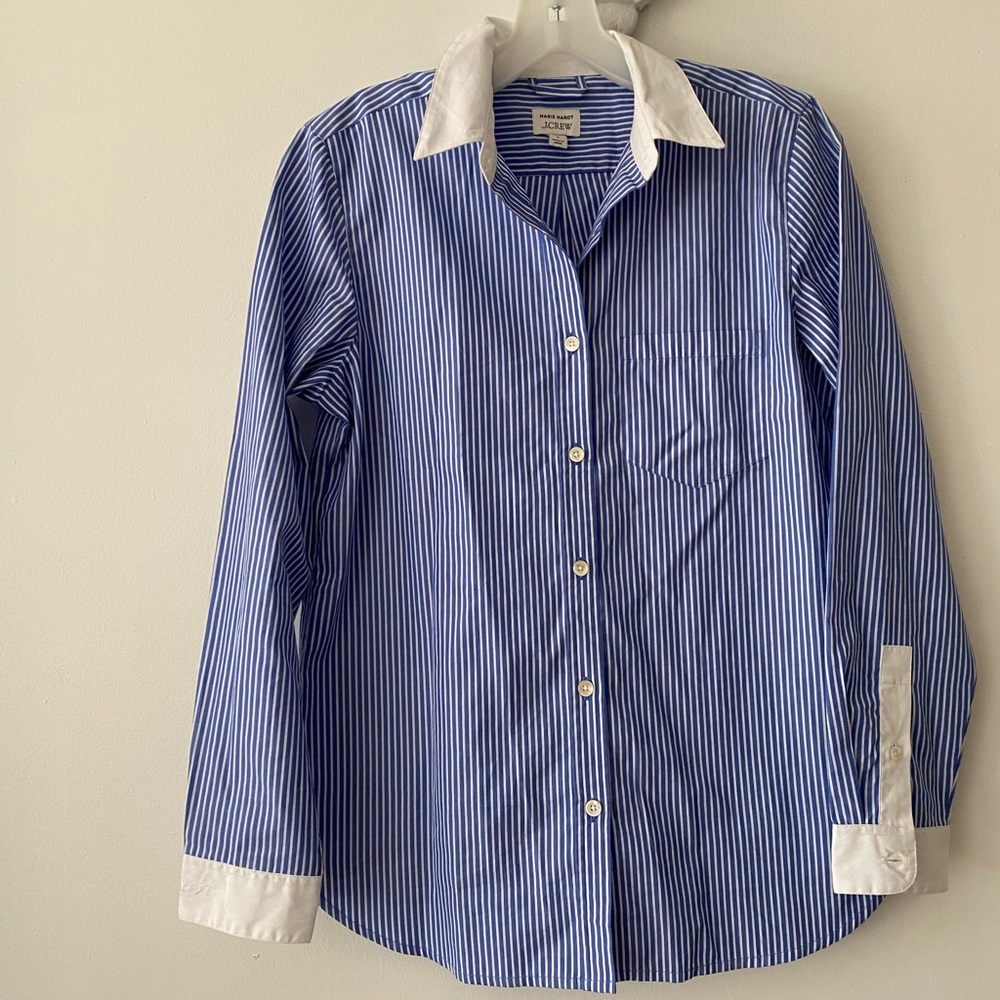 J.Crew x Marie Marot Button Down Shirt